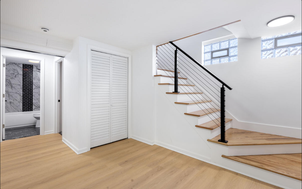 419 Cleveland Street Gary, IN 46404 - Photo 29 of 42 a view of entryway and hall with wooden floor