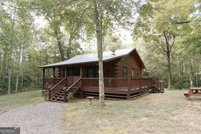 a view of street from balcony