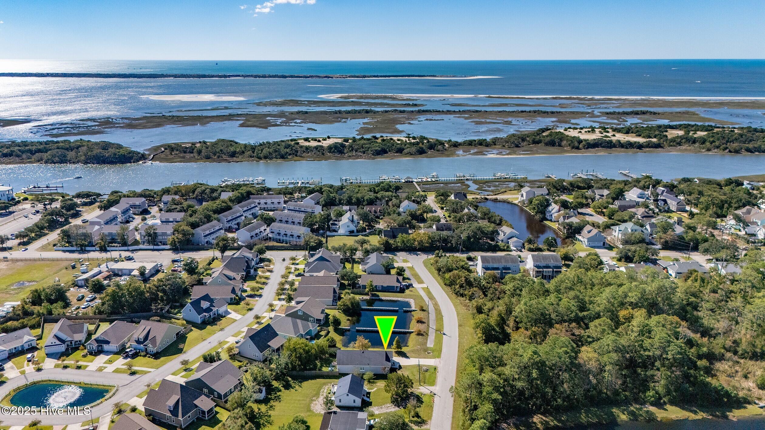 132 Chadwick Road Beaufort, NC 28516 - Photo 4 of 39 wateraerial2