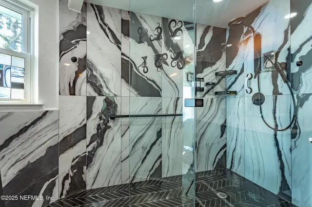 a view of building with ocean view