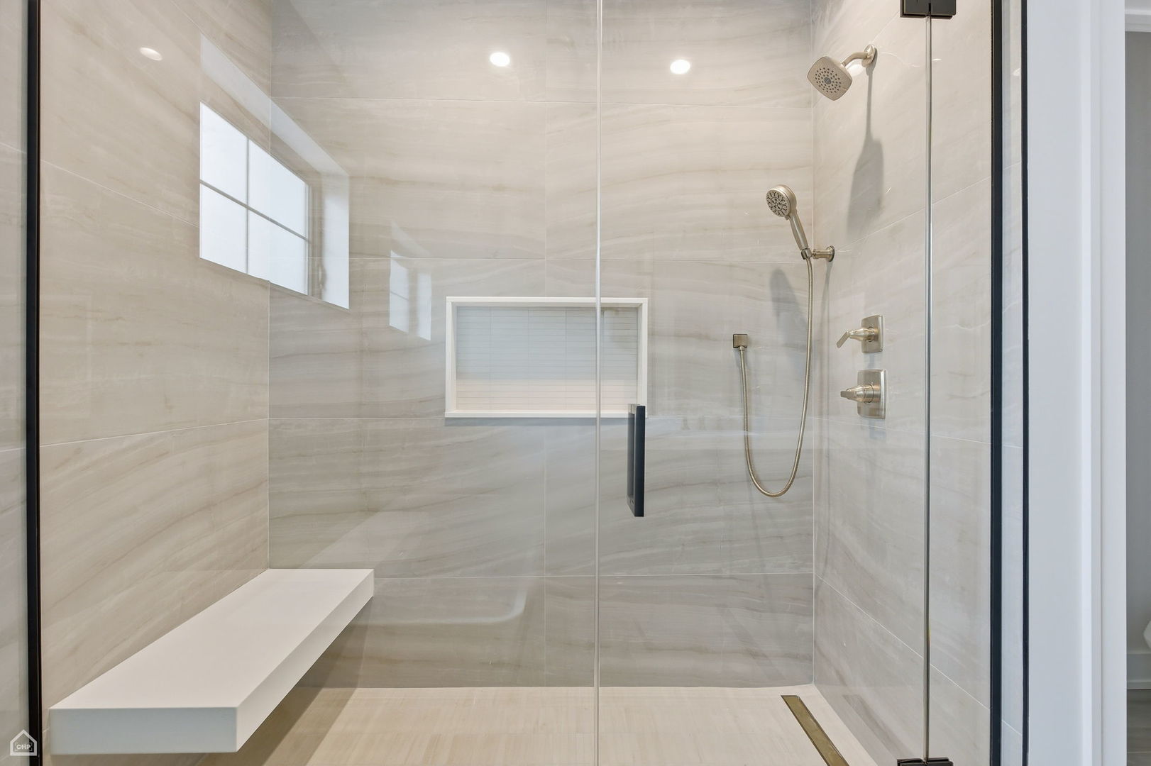 135 Elmore Street Park Ridge, IL 60068 - Photo 14 of 23 a bathroom with a shower