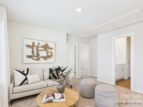 a room with furniture and window