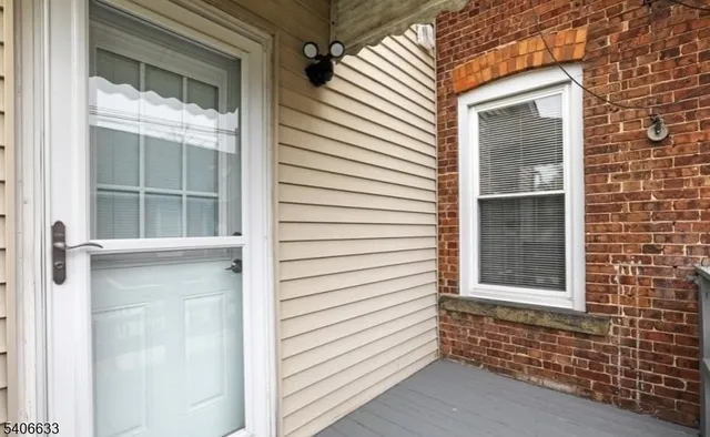 a view of front door