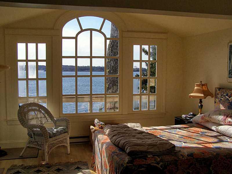 15 Linekin Road Boothbay Harbor, ME 04538 - Photo 8 of 19 Master Bedroom. Master has glass...