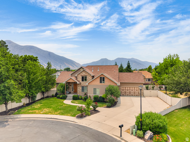 1279 West 1500th Street North Mapleton, UT 84664 - Photo 73 of 83 Stone and stucco exterior with a prominent brown roof