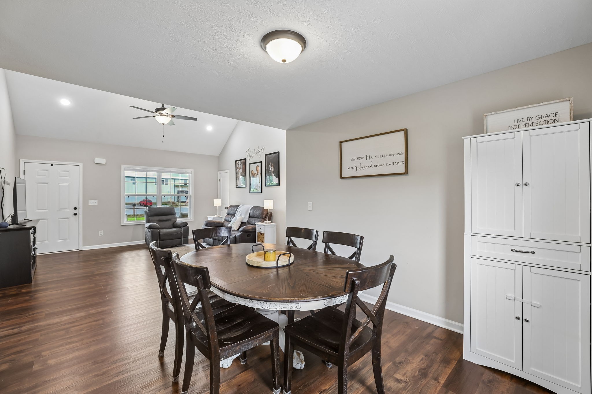 1715 Old Belfast Road Lewisburg, TN 37091 - Photo 15 of 42 a view of a dining room with furniture and wooden floor