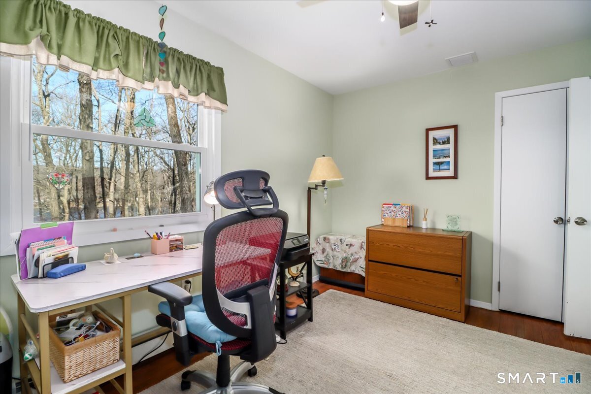 156 Stadley Rough Road Danbury, CT 06811 - Photo 22 of 32 Third bedroom has hardwood floors