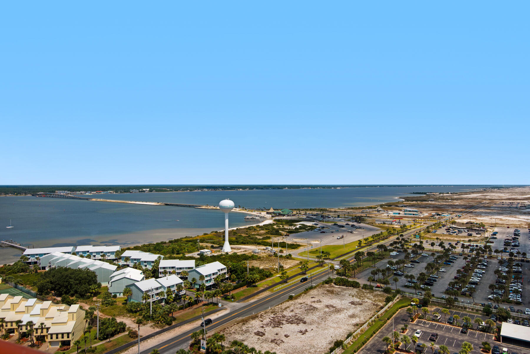 8501 Gulf Boulevard, Unit WPH3A Navarre, FL 32566 - Photo 24 of 66 an aerial view of ocean with residential houses with outdoor space