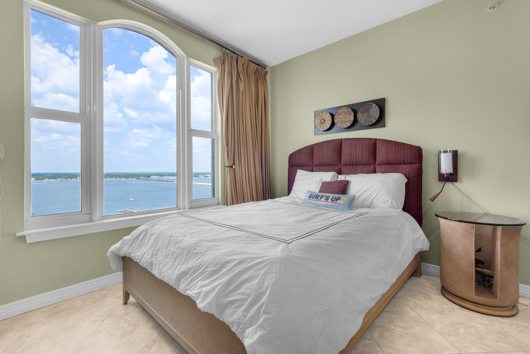 8501 Gulf Boulevard, Unit WPH3A Navarre, FL 32566 - Photo 46 of 66 a bedroom with a bed and window