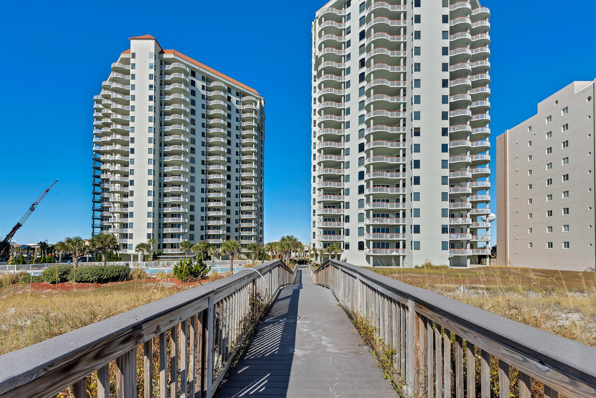 8501 Gulf Boulevard, Unit WPH3A Navarre, FL 32566 - Photo 62 of 66 a view of balcony with a potted plant