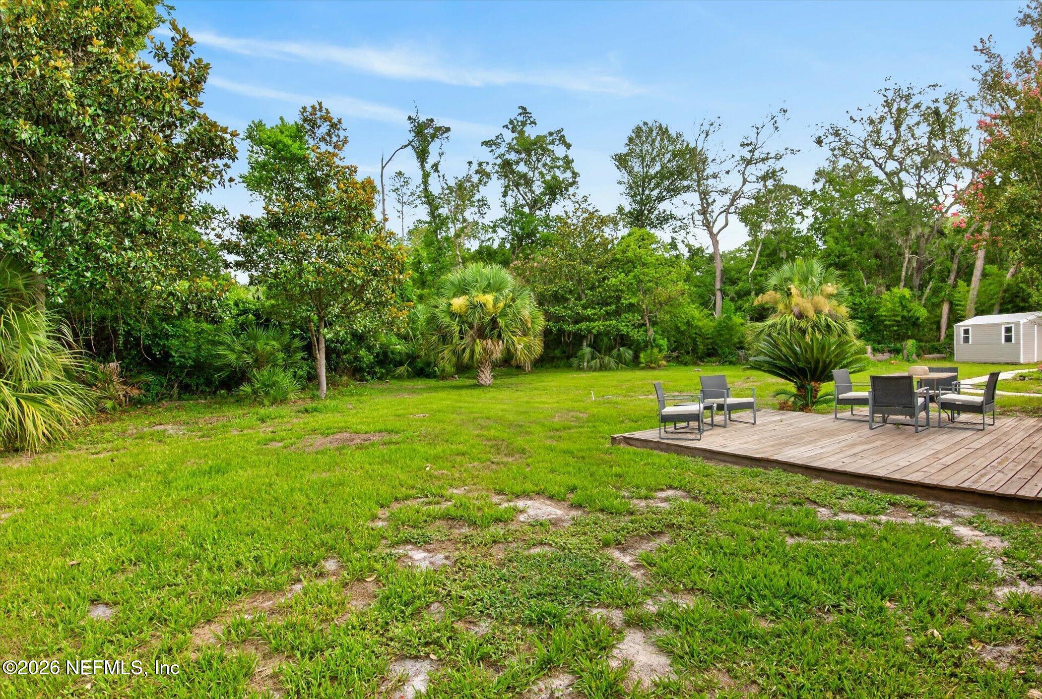 2705 Navajo Road Orange Park, FL 32073 - Photo 53 of 58 a view of backyard with green space