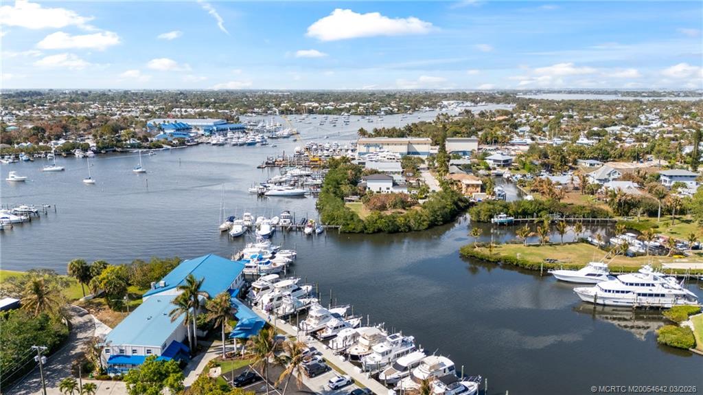 5169 Southeast Horseshoe Point Road Stuart, FL 34997 - Photo 48 of 54 an aerial view of a city