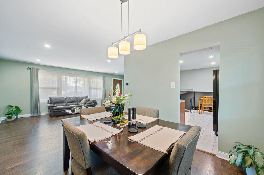 537 West Stearns Road Bartlett, IL 60103 - Photo 10 of 30 a view of a dining room with furniture window and wooden floor