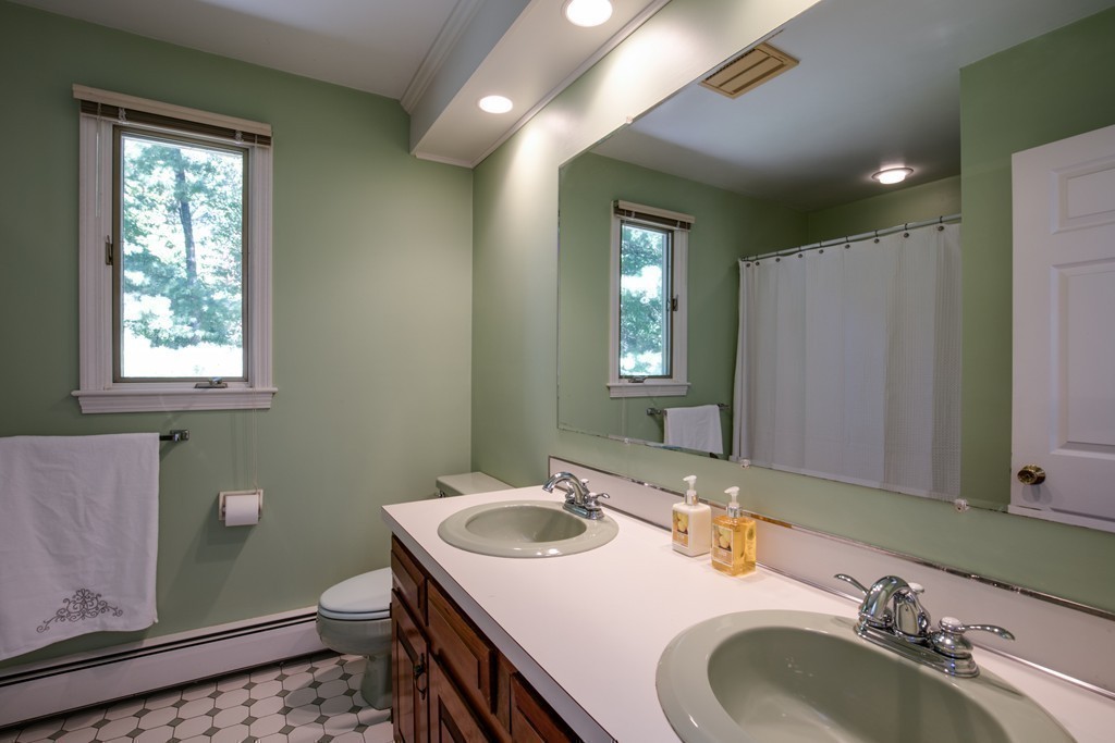 63 Monadnock Road Wellesley, MA 02481 - Photo 28 of 30 a bathroom with a sink a toilet and mirror