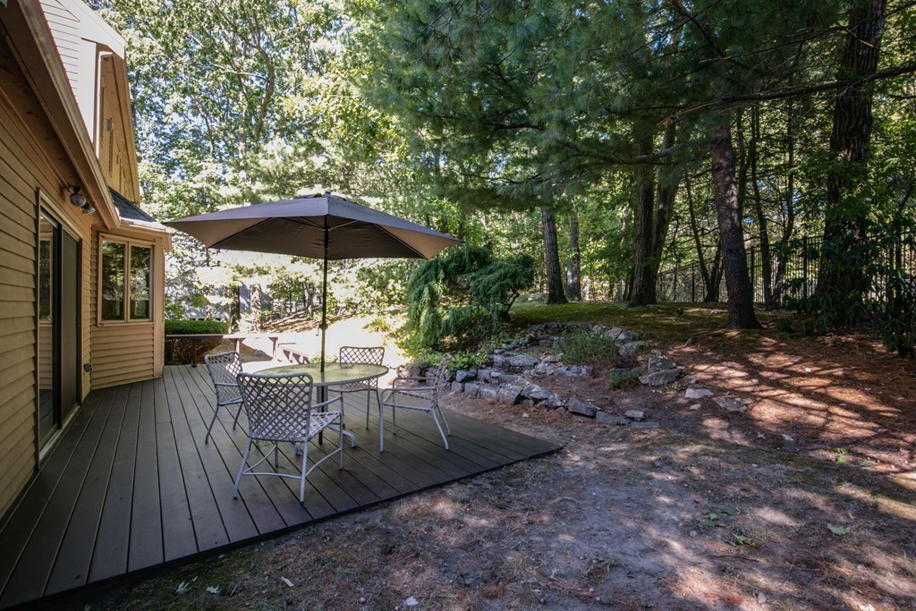 63 Monadnock Road Wellesley, MA 02481 - Photo 29 of 30 a view of a patio with furniture and backyard