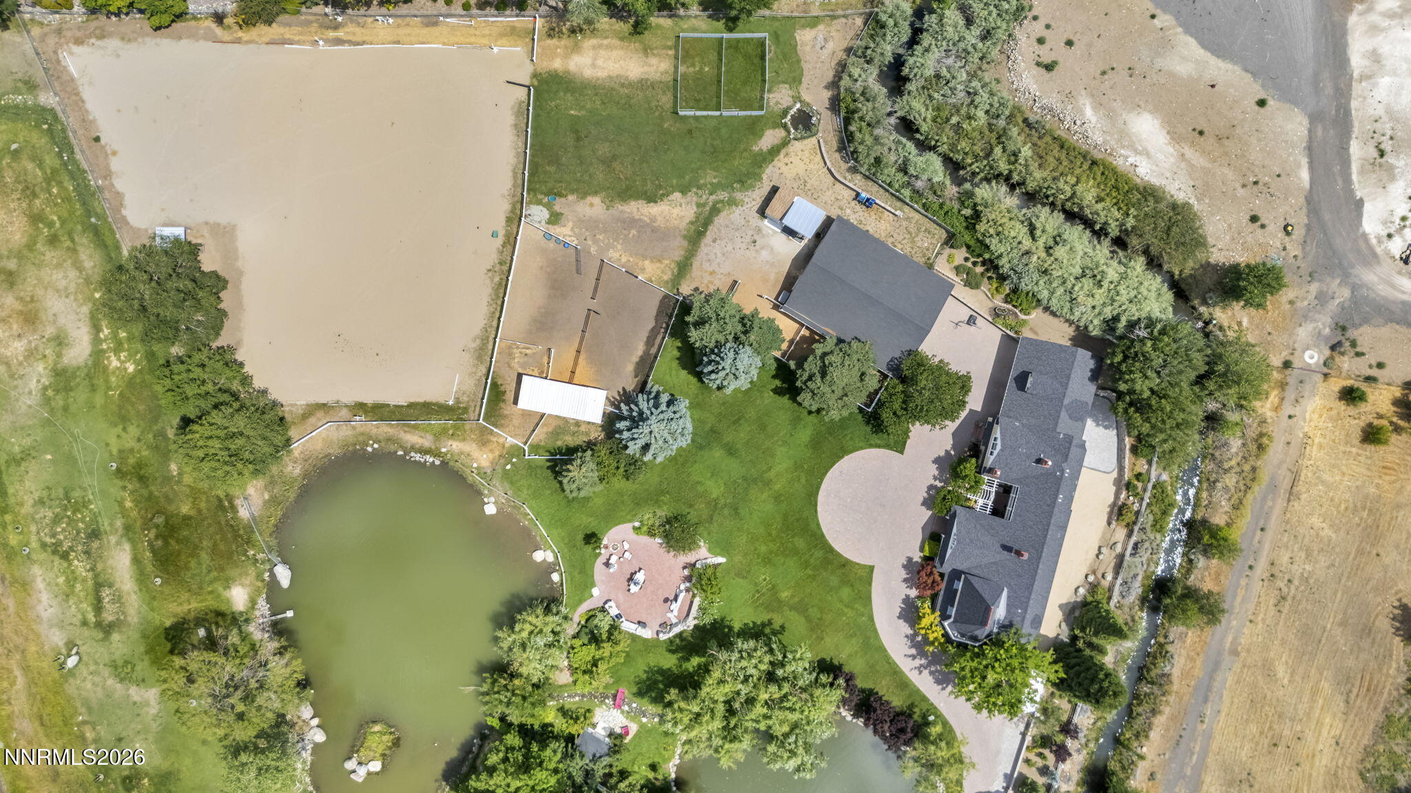 4010 Canyon Drive Reno, NV 89519 - Photo 57 of 147 an aerial view of a house with swimming pool and outdoor space