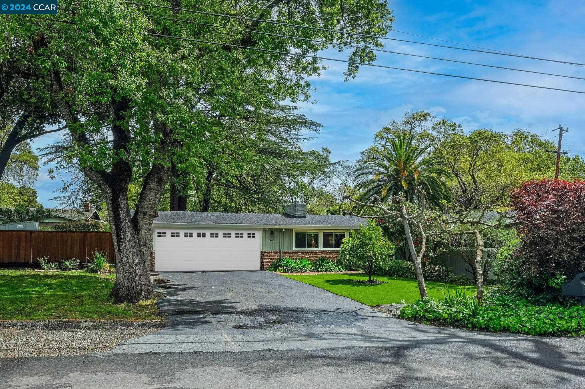 462 Bridge Road Walnut Creek, CA 94595 - Photo 1 of 1 a view of a house with a yard and tree s