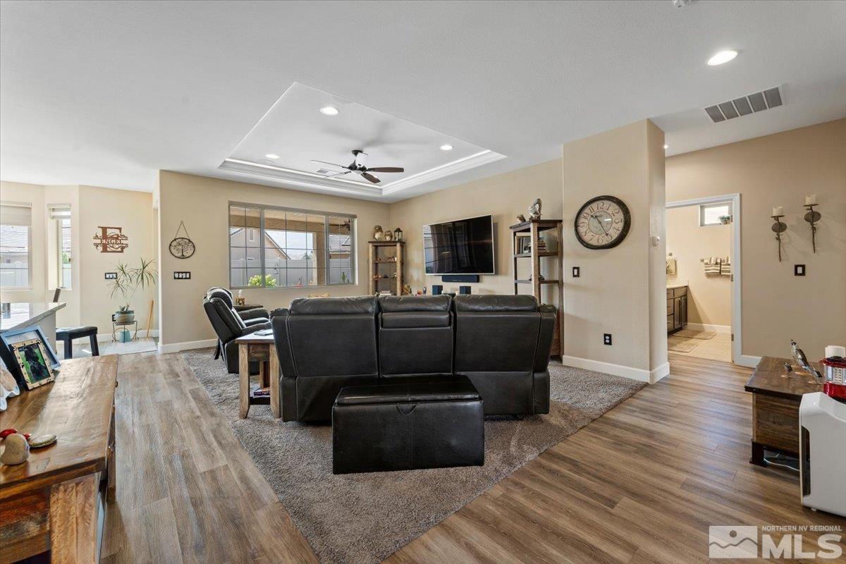516 Alpine Rose Reno, NV 89521 - Photo 3 of 30 a living room with furniture and wooden floor