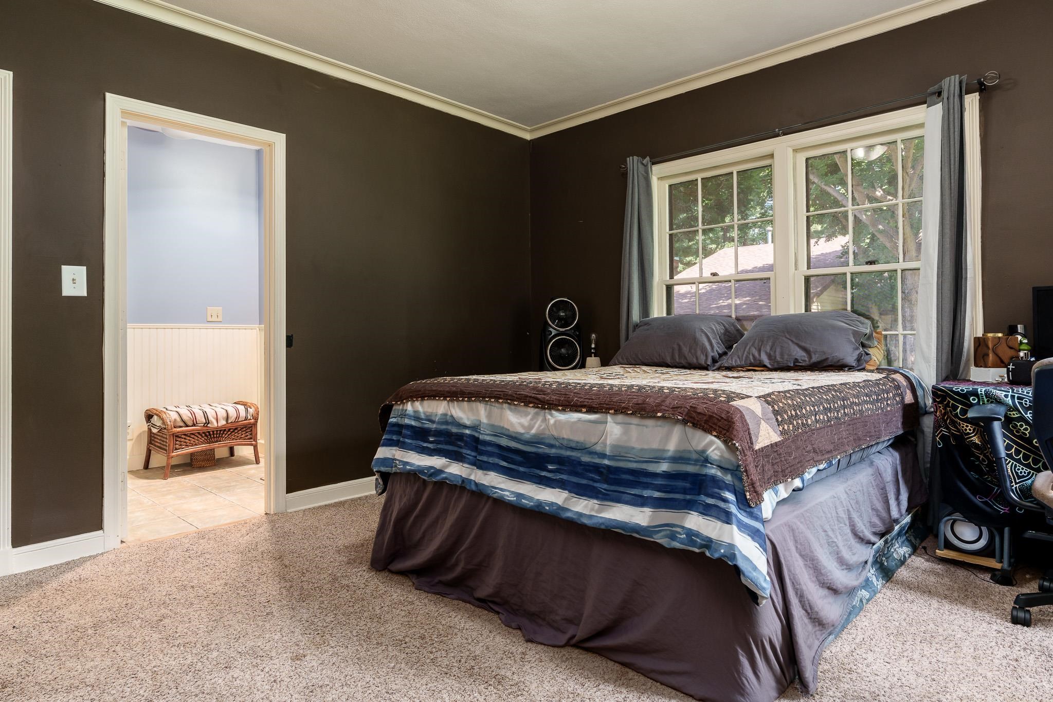 2373 Geddes Road Rockford, IL 61103 - Photo 35 of 97 a bedroom with a bed and a cabinets