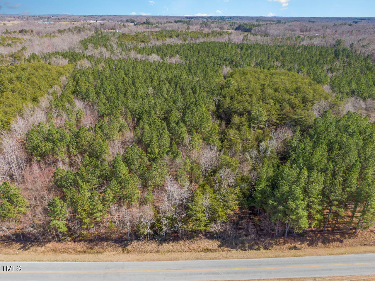 7275 Atkins Road Mebane, NC 27302 - Photo 2 of 7 an aerial view of a yard with plants