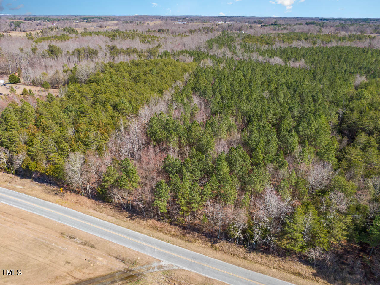 7275 Atkins Road Mebane, NC 27302 - Photo 3 of 7 a view of a yard with a street view