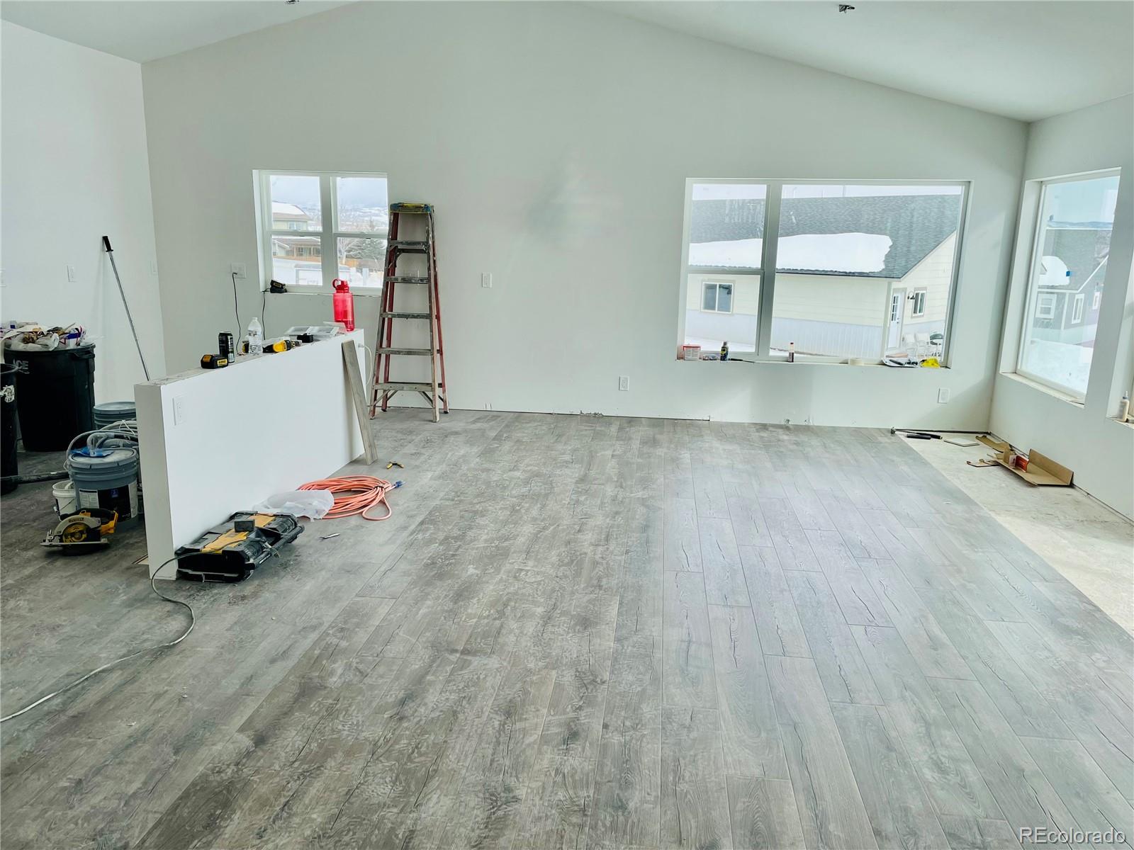 361 Lake View Road Hayden, CO 81639 - Photo 9 of 11 a view of a room with gym equipment and a window