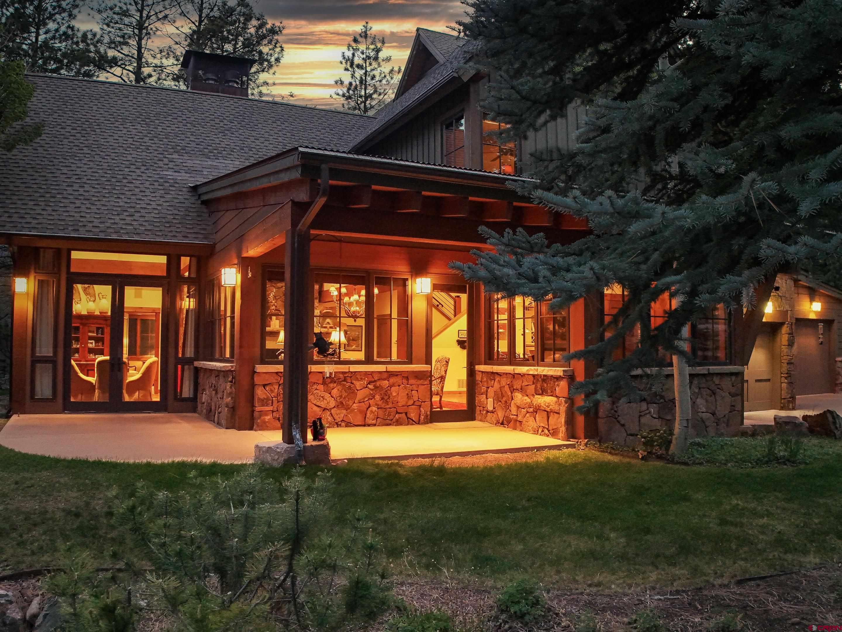 77 Ambush Canyon Durango, CO 81301 - Photo 25 of 25 a view of a backyard with garden