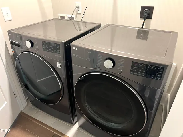 a close view of closet