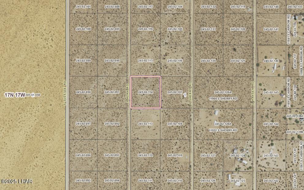 11900 Alan Road Yucca, AZ 86438 - Photo 37 of 93 GVRS11 H 12 map 3