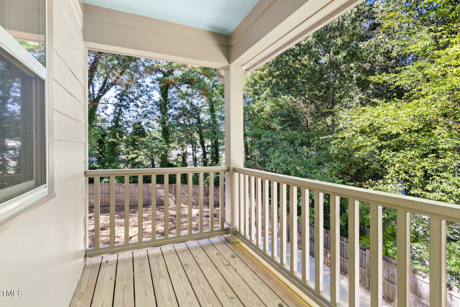 407 B Edward Street Durham, NC 27701 - Photo 23 of 39 a view of balcony with wooden floor