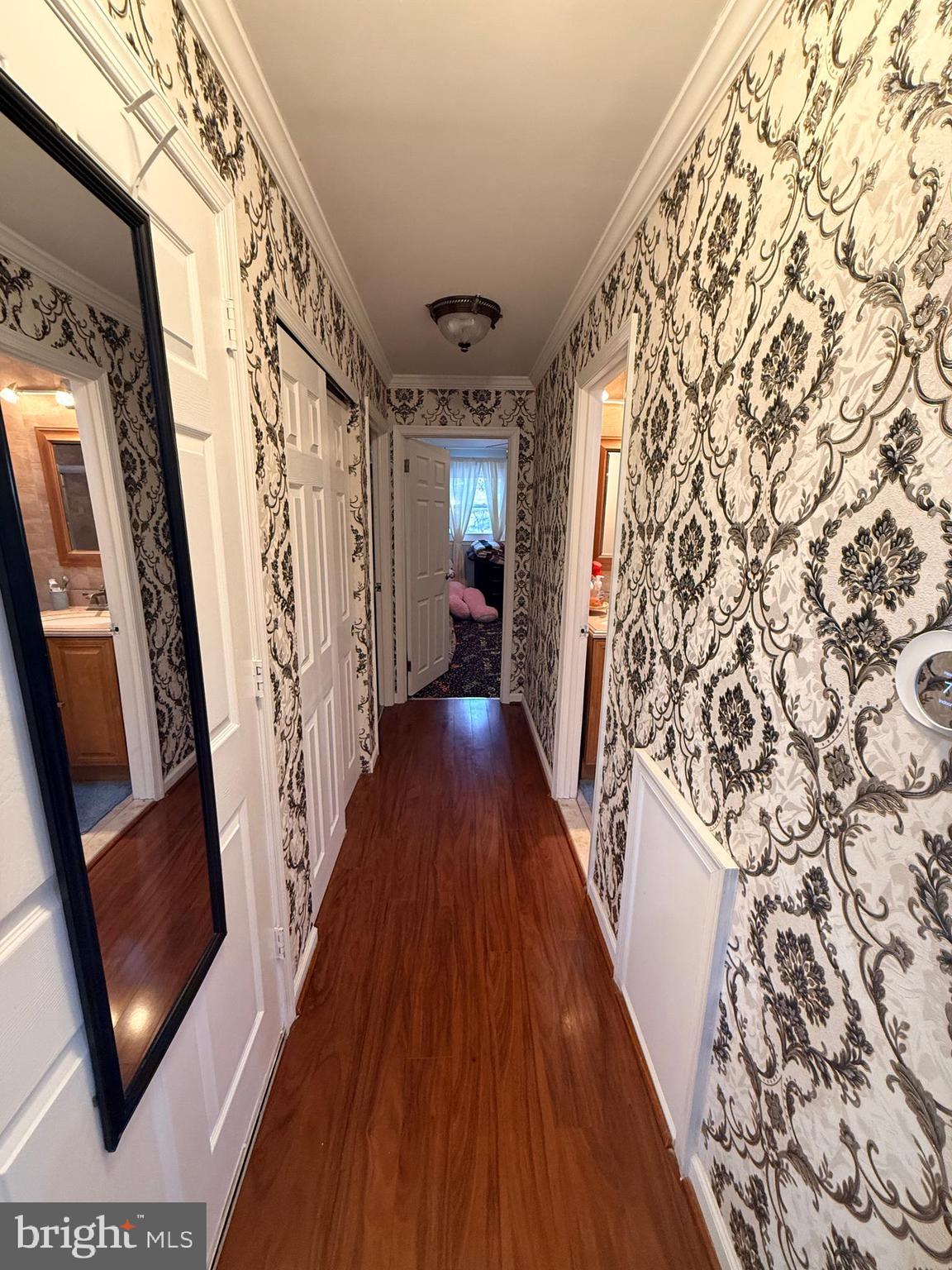 426 Parlin Street Philadelphia, PA 19116 - Photo 19 of 27 a view of an entryway with wooden floor