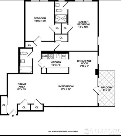 $699,000 | 820 Ocean Parkway, Unit 404 | Midwood