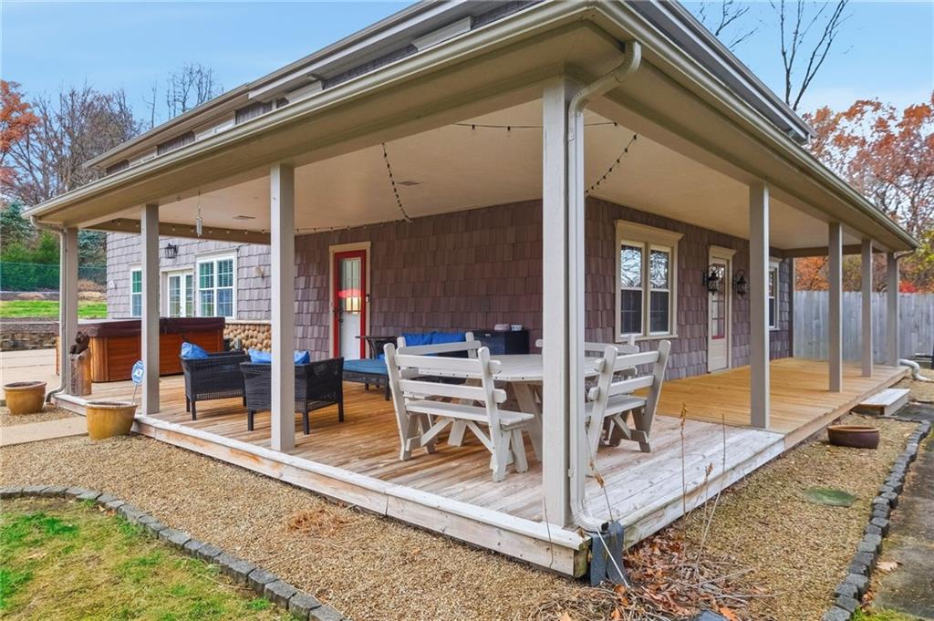 4021 Bakerstown Road Gibsonia, PA 15044 - Photo 7 of 43 a view of a house with backyard and porch