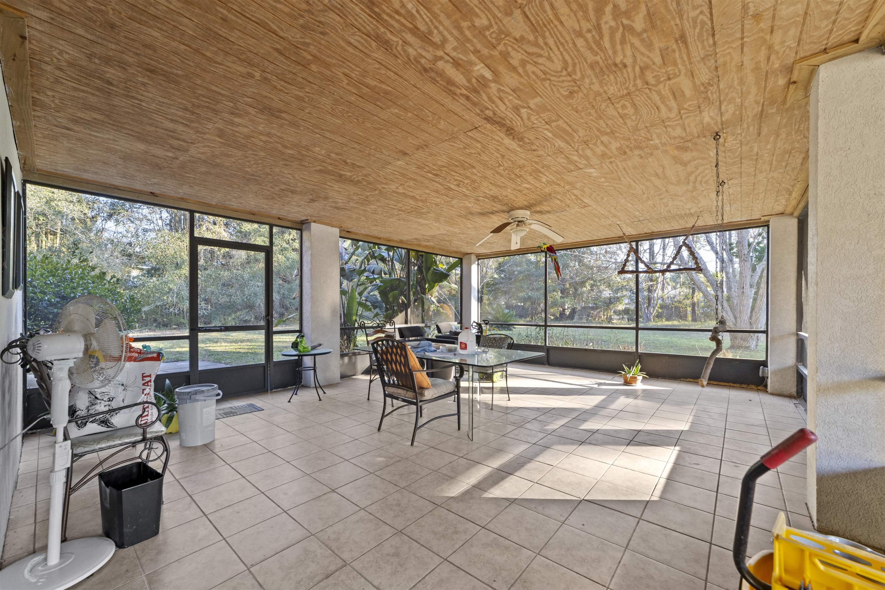 545 Ray Edwards Road St. Augustine, FL 32086 - Photo 56 of 78 Sunroom with a ceiling fan