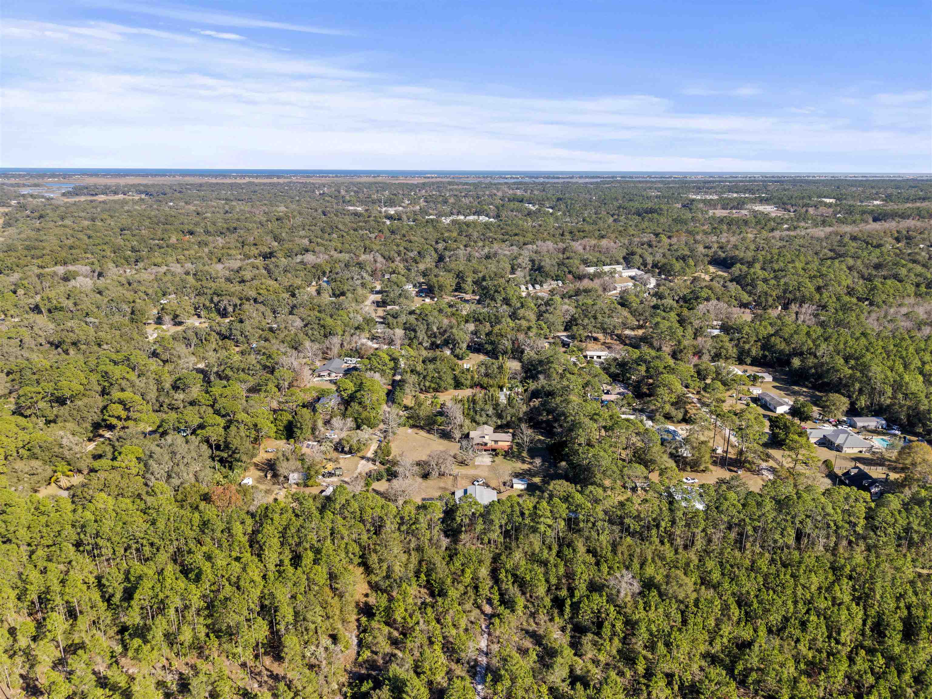 545 Ray Edwards Road St. Augustine, FL 32086 - Photo 72 of 78 Aerial overview of property's location featuring a forest