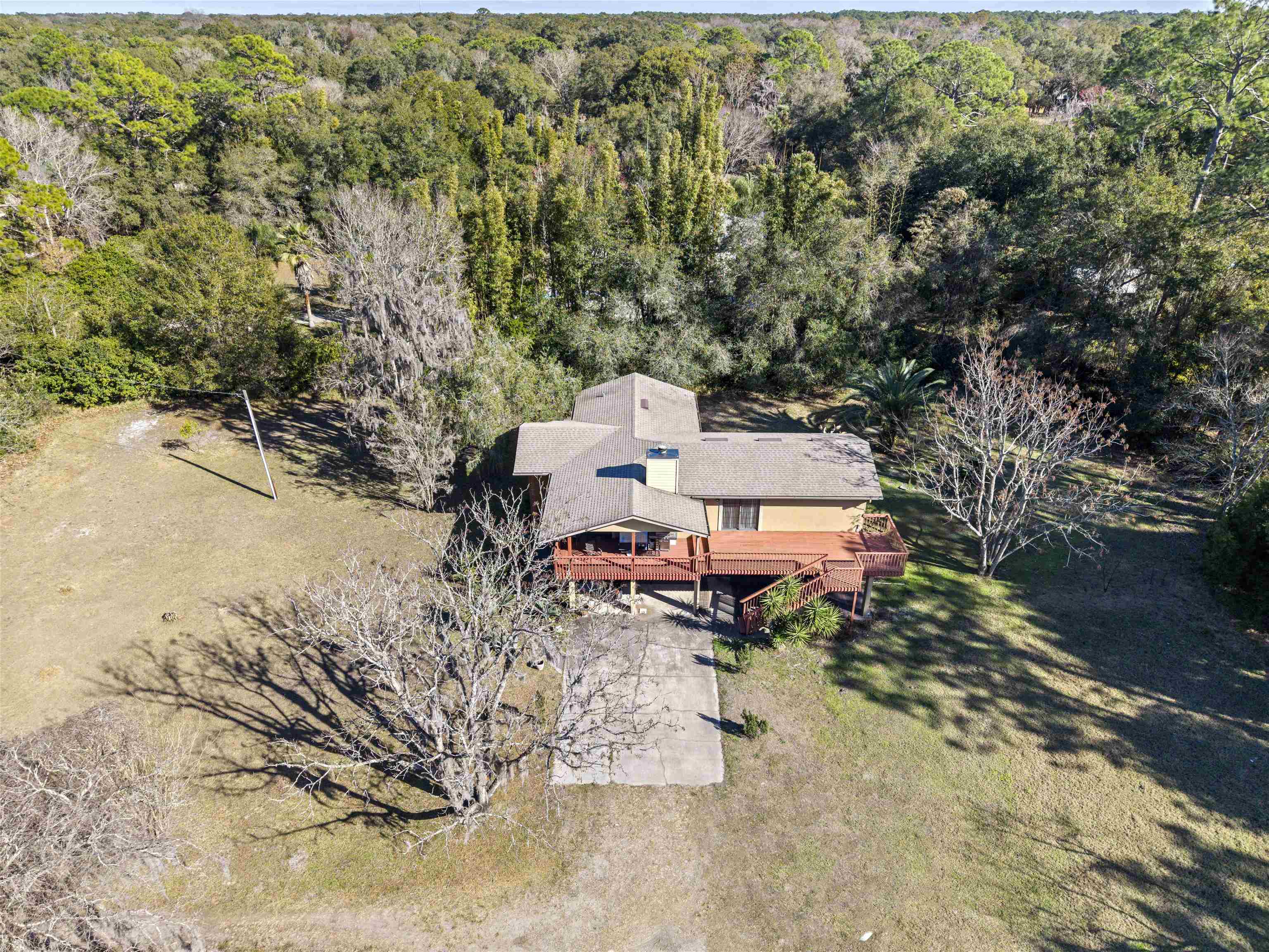 545 Ray Edwards Road St. Augustine, FL 32086 - Photo 73 of 78 Aerial overview of property's location with a forest