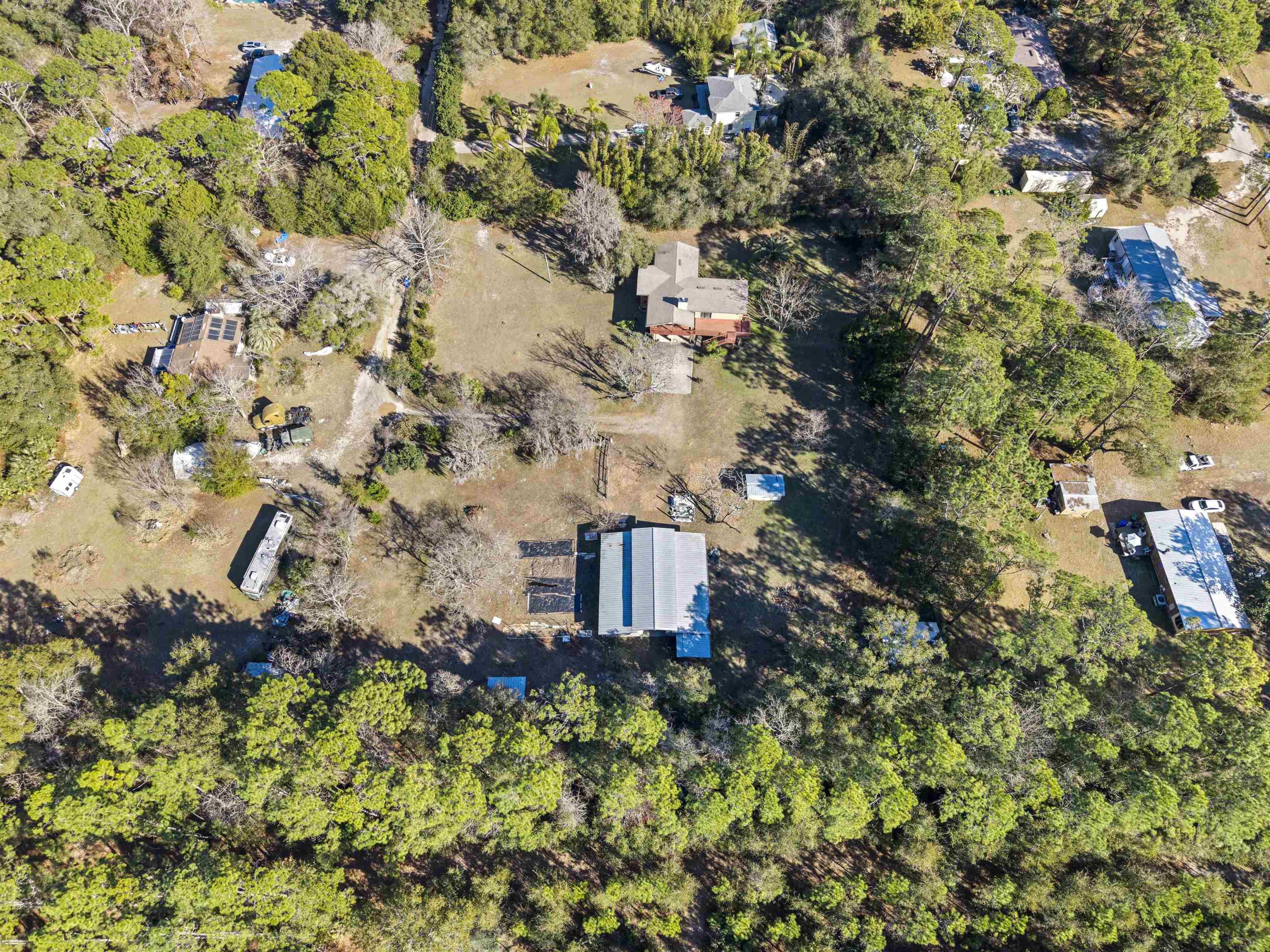 545 Ray Edwards Road St. Augustine, FL 32086 - Photo 74 of 78 Aerial view of property and surrounding area