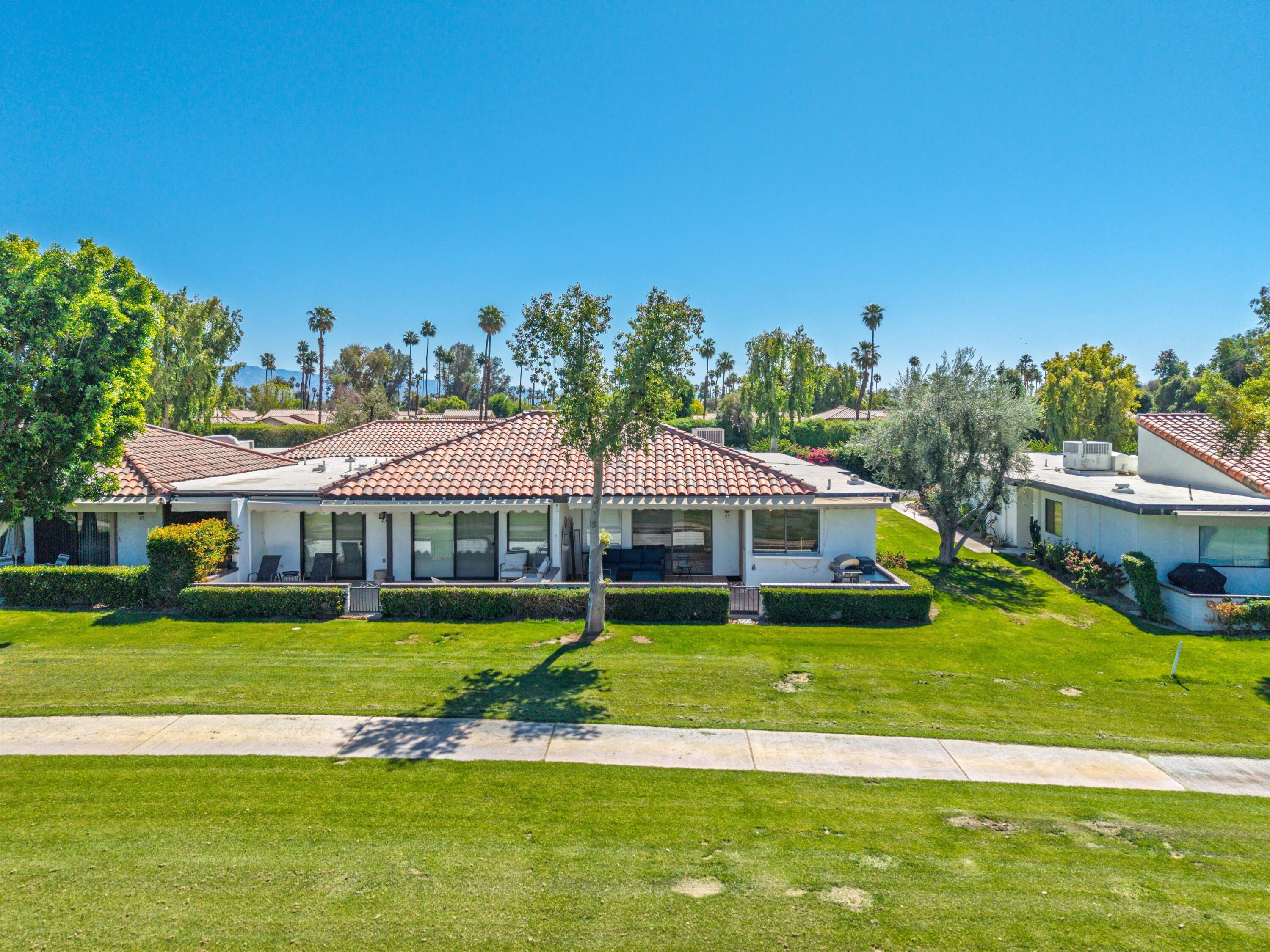 25 Juan Carlos Street Rancho Mirage, CA 92270 - Photo 30 of 45 Aerial Rear