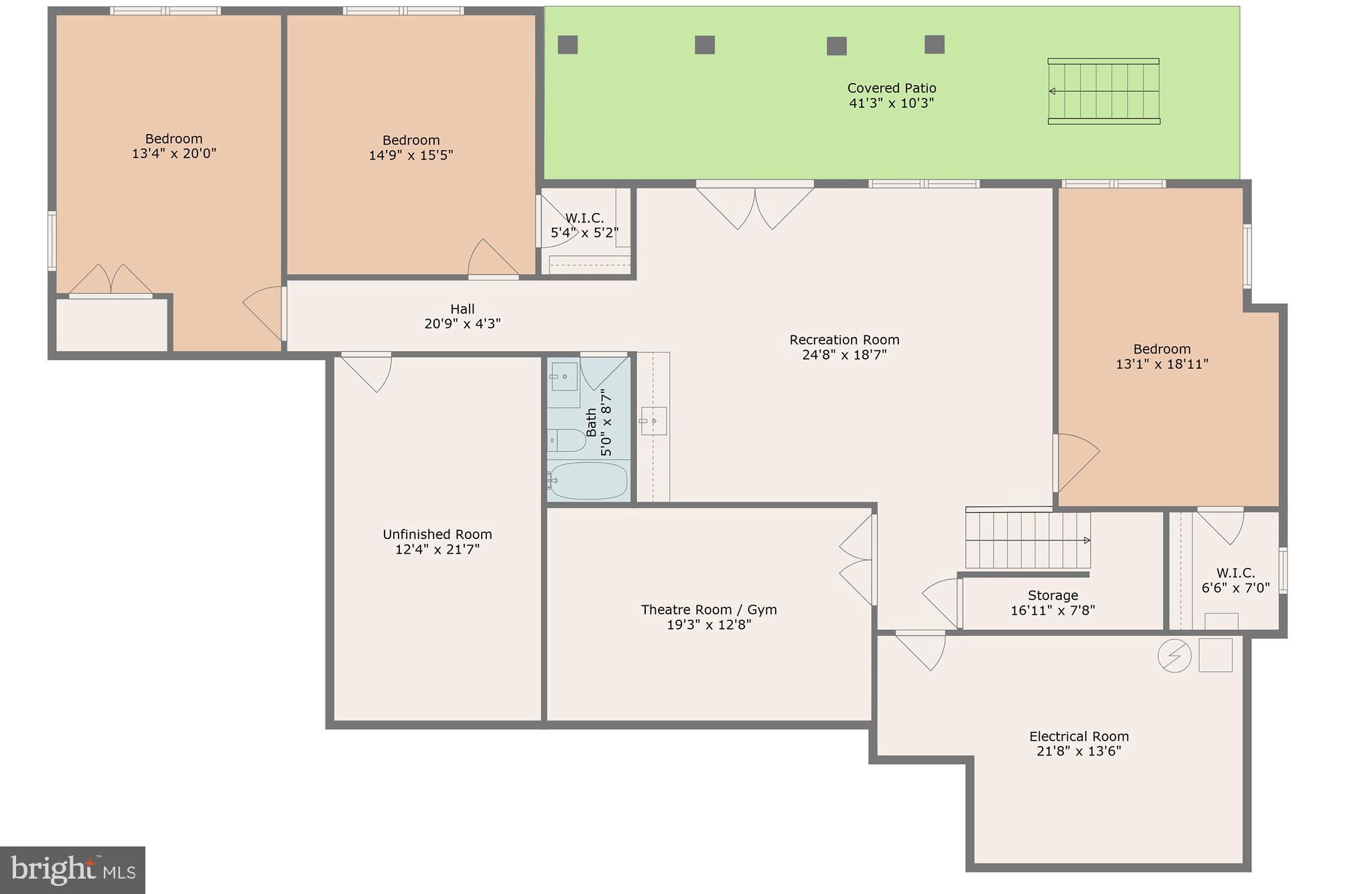 116 Fardale Street Southeast Vienna, VA 22180 - Photo 48 of 50 Basement Floor Plan