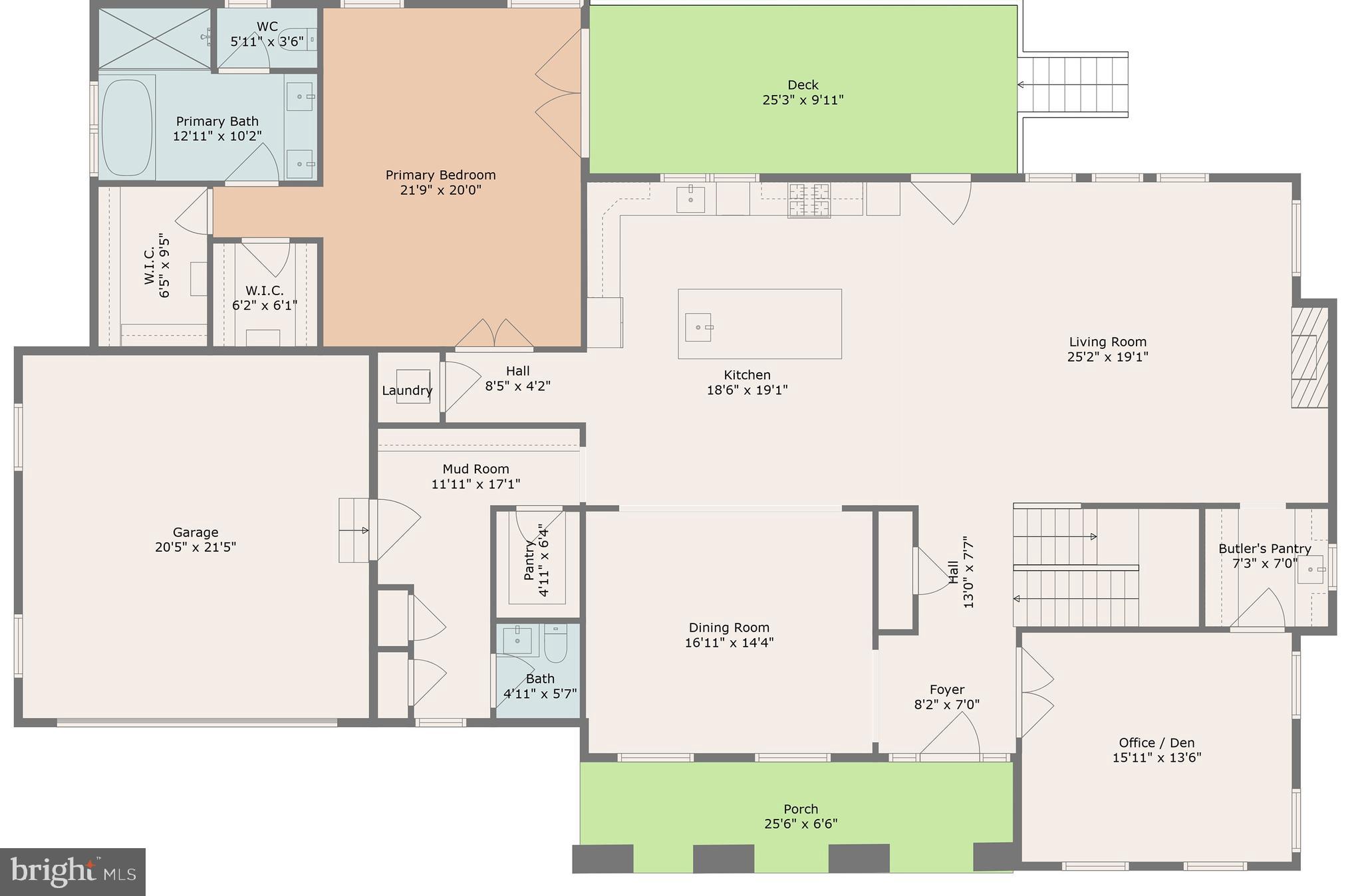 116 Fardale Street Southeast Vienna, VA 22180 - Photo 49 of 50 Main Level Floor Plan