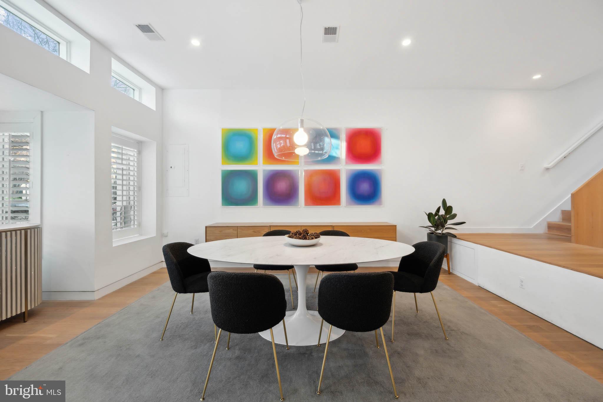 1325 Constitution Avenue Northeast Washington, DC 20002 - Photo 14 of 36 a view of a dining room with furniture and window