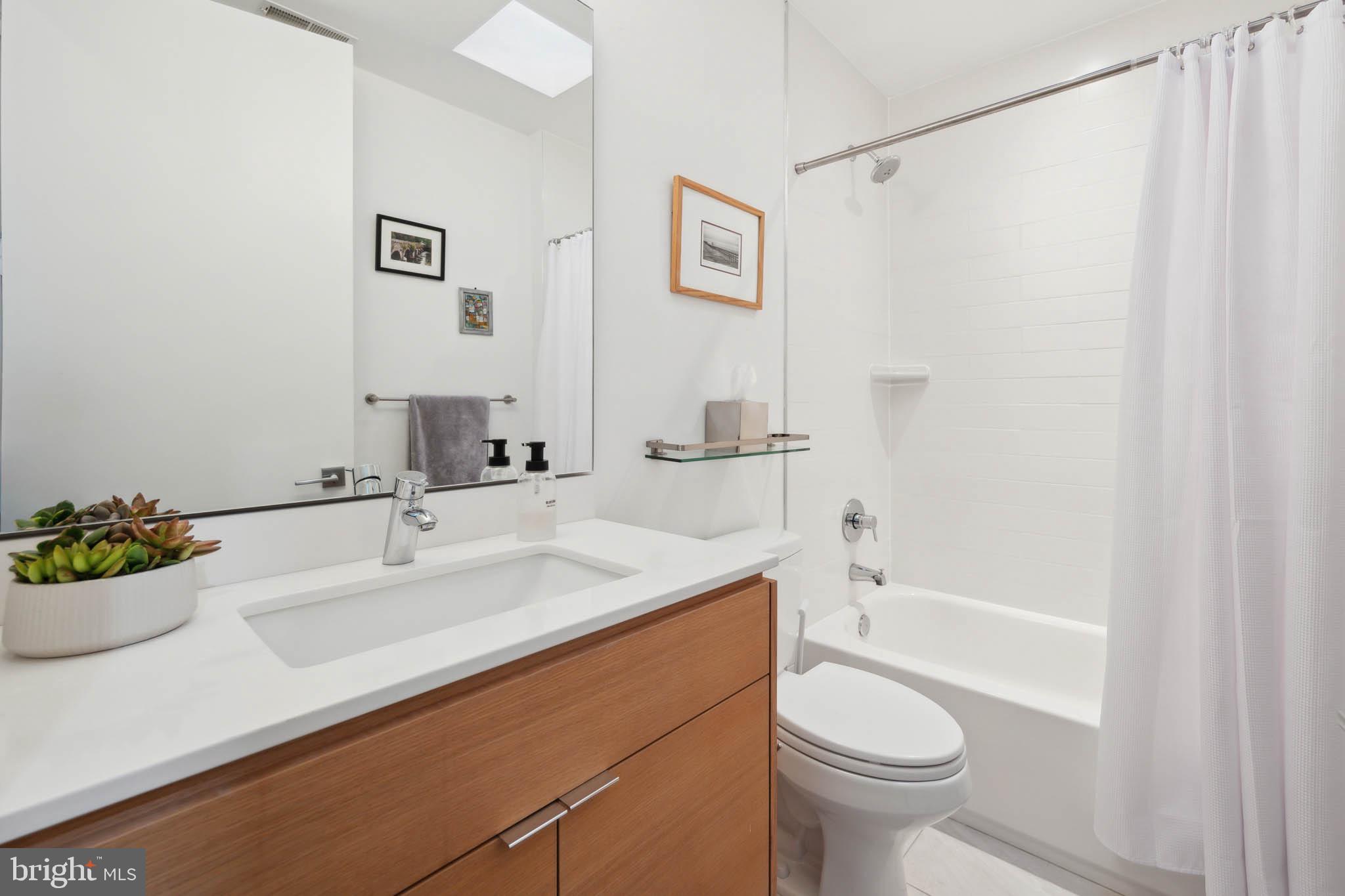 1325 Constitution Avenue Northeast Washington, DC 20002 - Photo 29 of 36 a bathroom with a sink a toilet and a bathtub