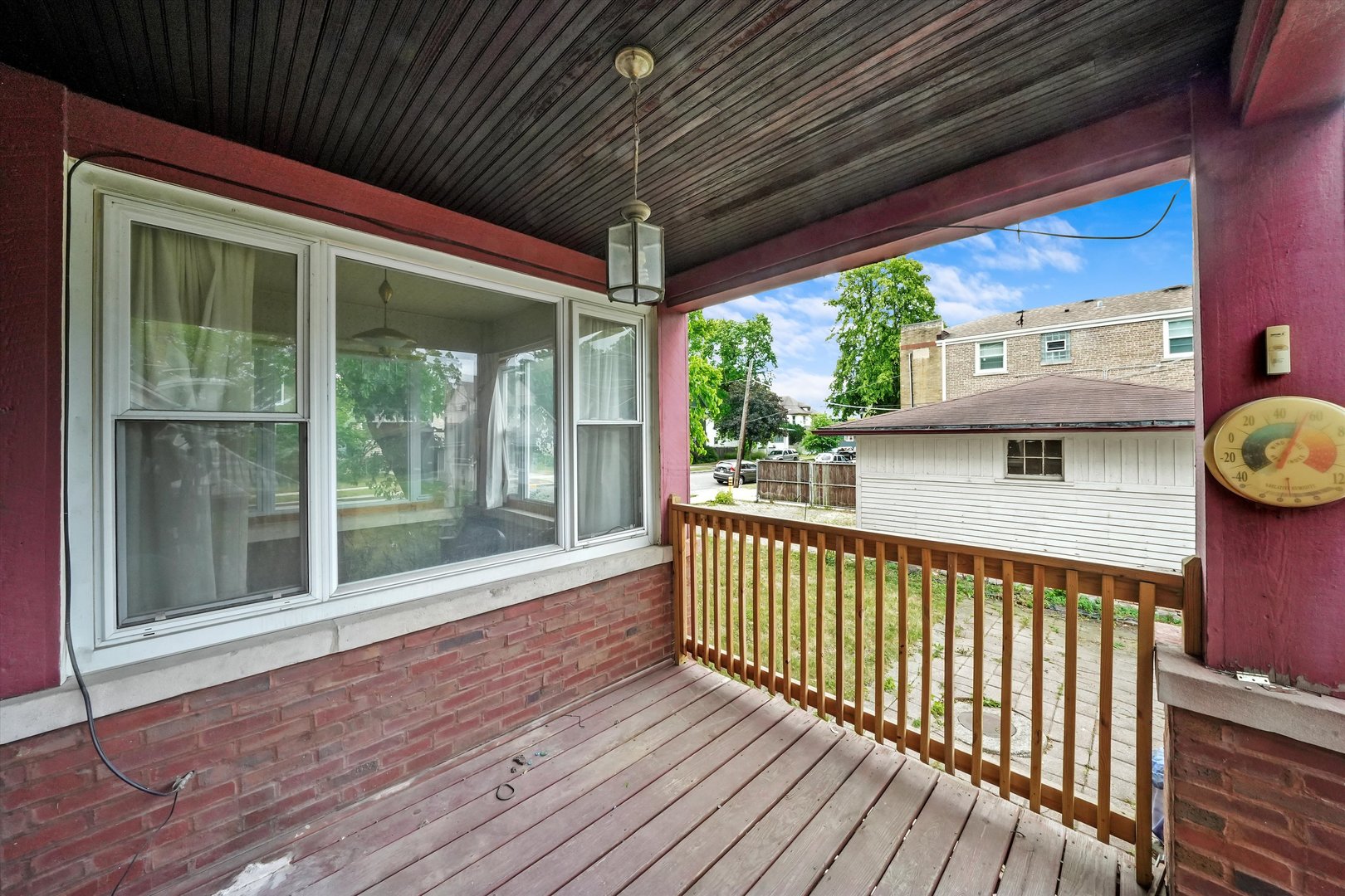 6822 34th Street Berwyn, IL 60402 - Photo 30 of 35 a view of a balcony with wooden floor