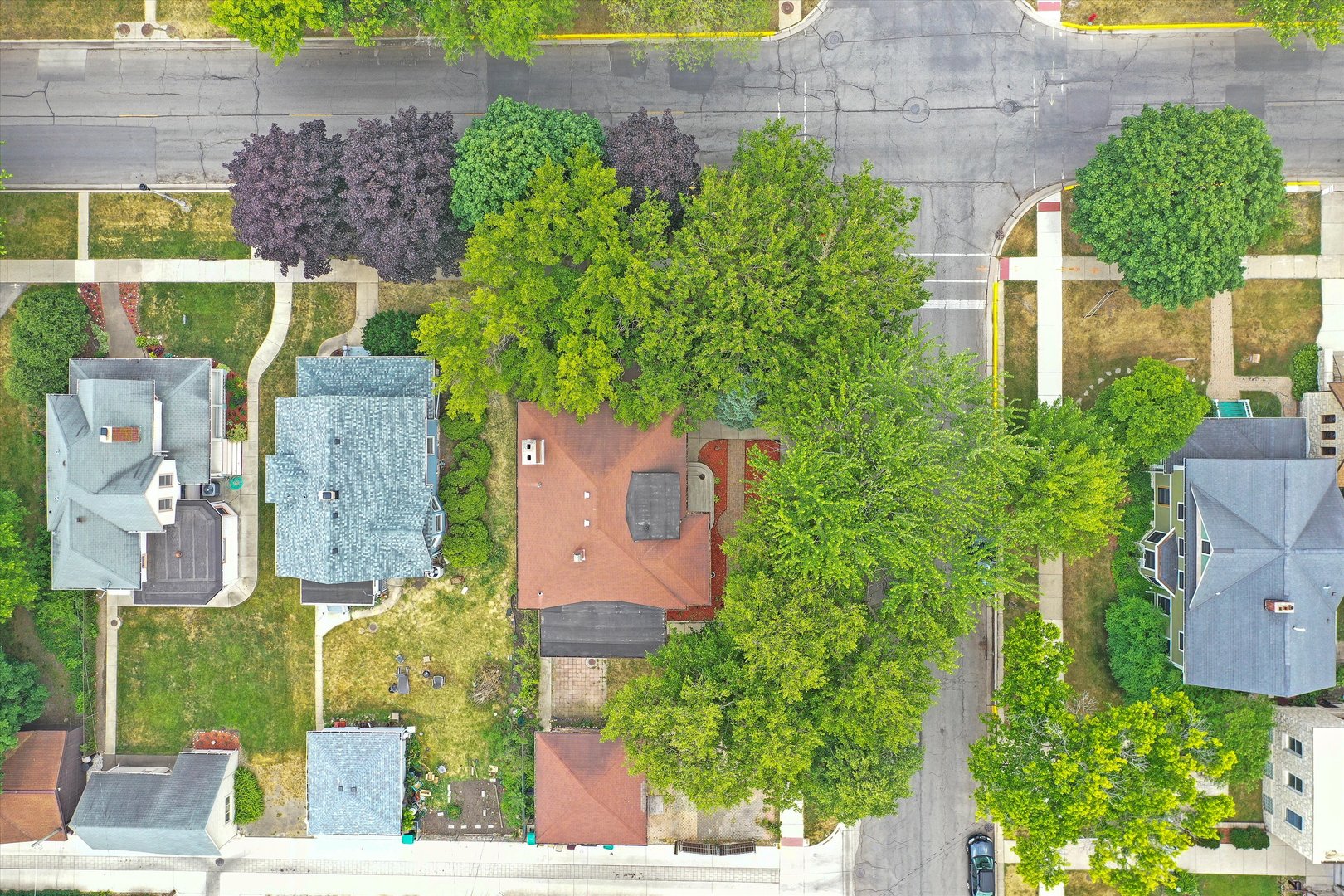6822 34th Street Berwyn, IL 60402 - Photo 33 of 35 an aerial view of residential houses with outdoor space and street view