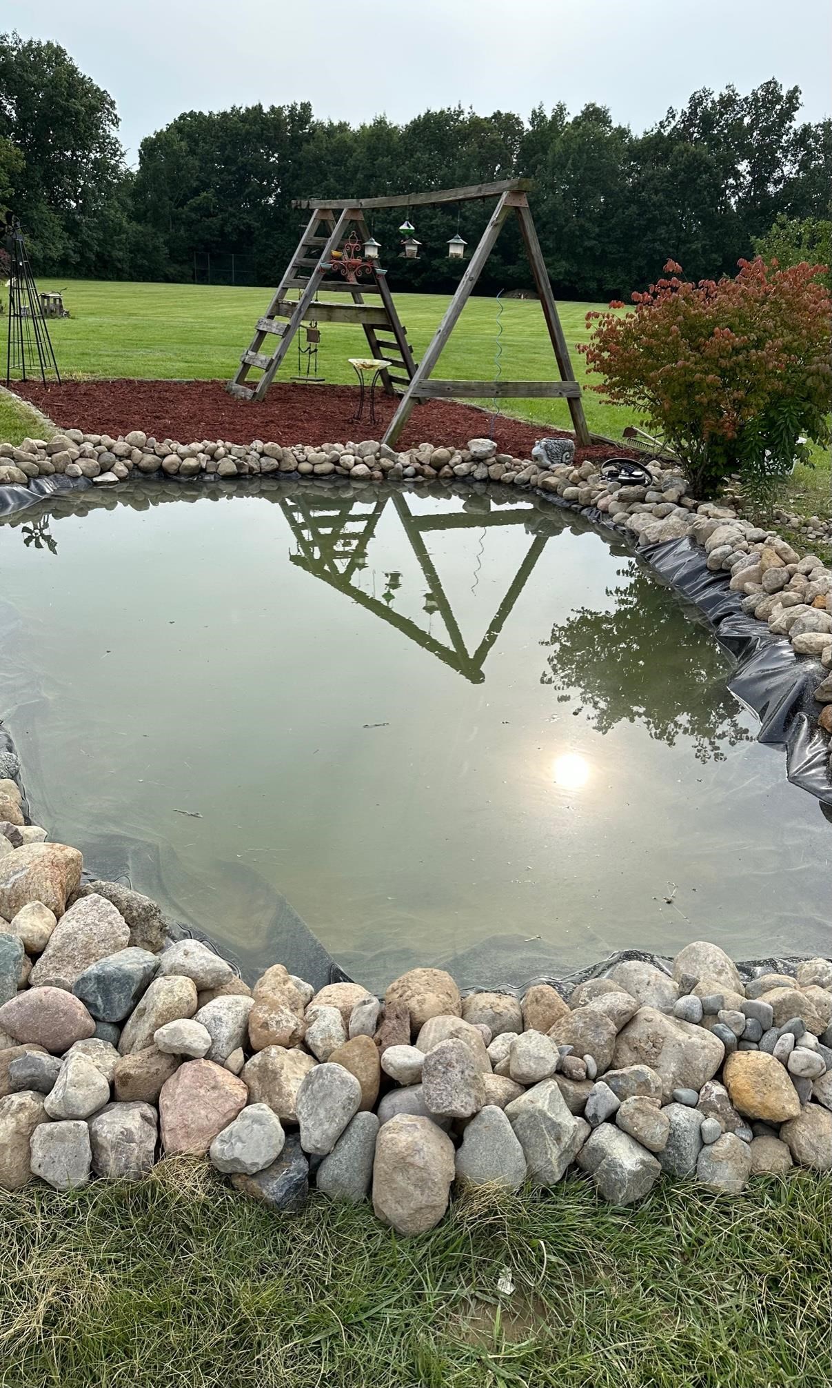 Brand New Koi Pond