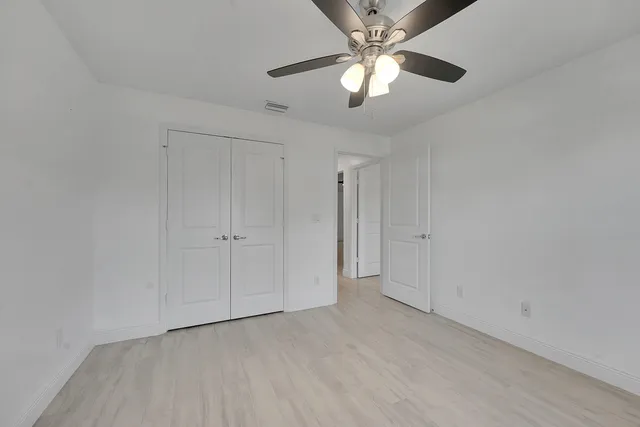 wooden floor in an empty room