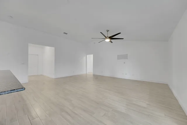 wooden floor in an empty room
