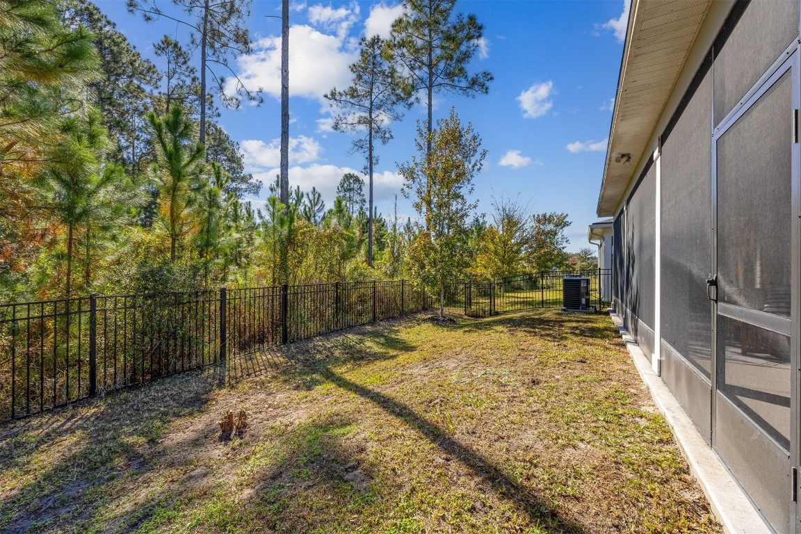 75968 Saffron Lane Yulee, FL 32097 - Photo 31 of 67 a view of a backyard of the house
