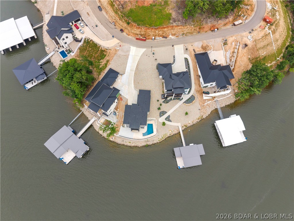 439 Red Bud Road Lake Ozark, MO 65049 - Photo 77 of 98 Aerial view highlighting the expansive outdoor ent