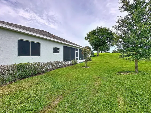 a view of a swimming pool and outdoor space